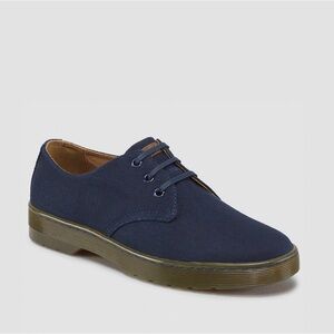 Dr. Martens delray twill canvas navy Oxfords